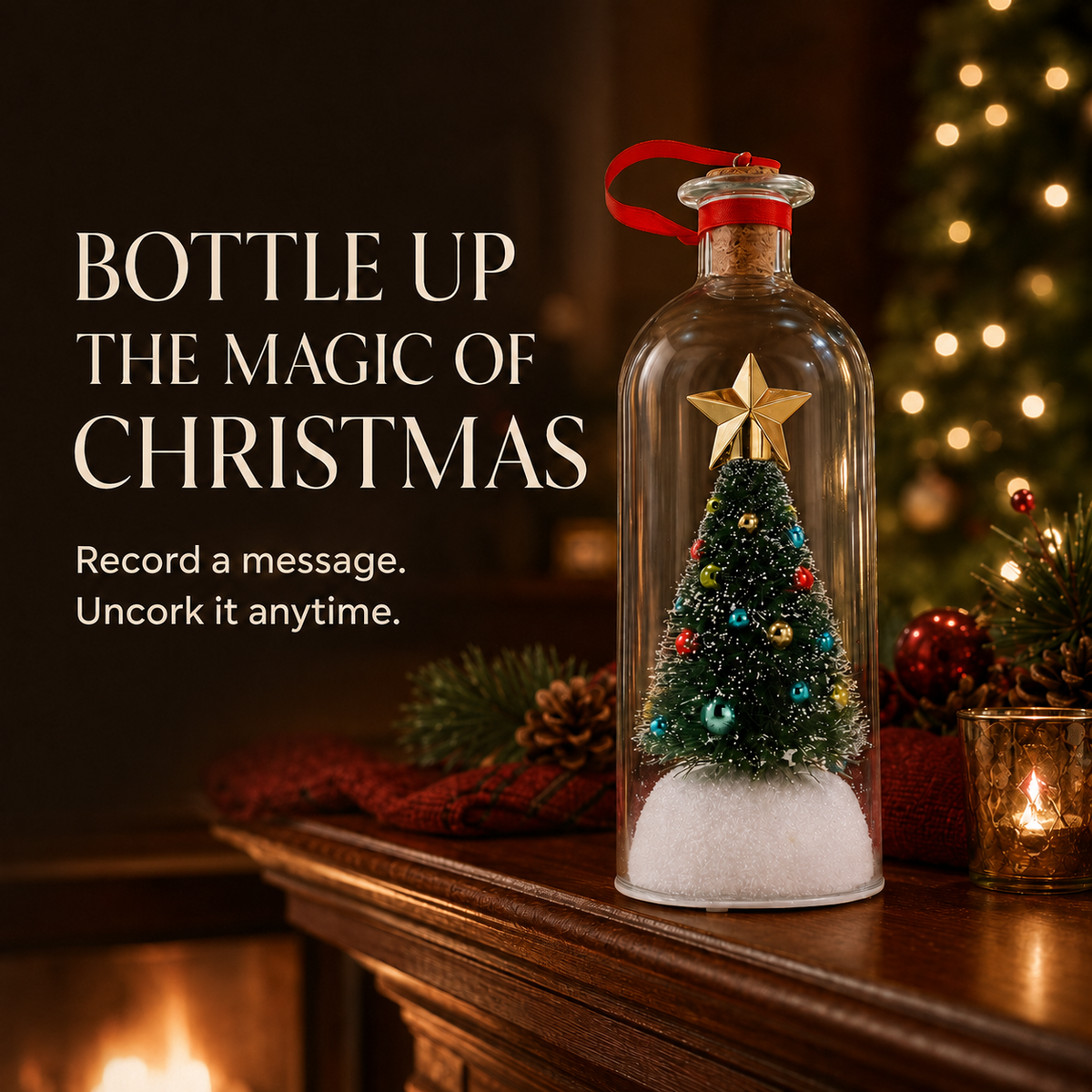 Cherish bond™ Record-a-Message Christmas Tree
