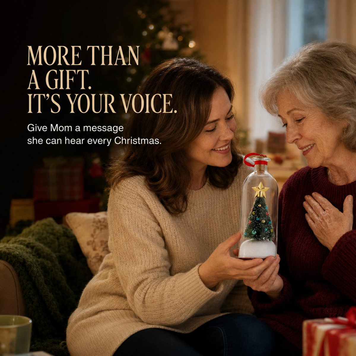 Cherish bond™ Record-a-Message Christmas Tree