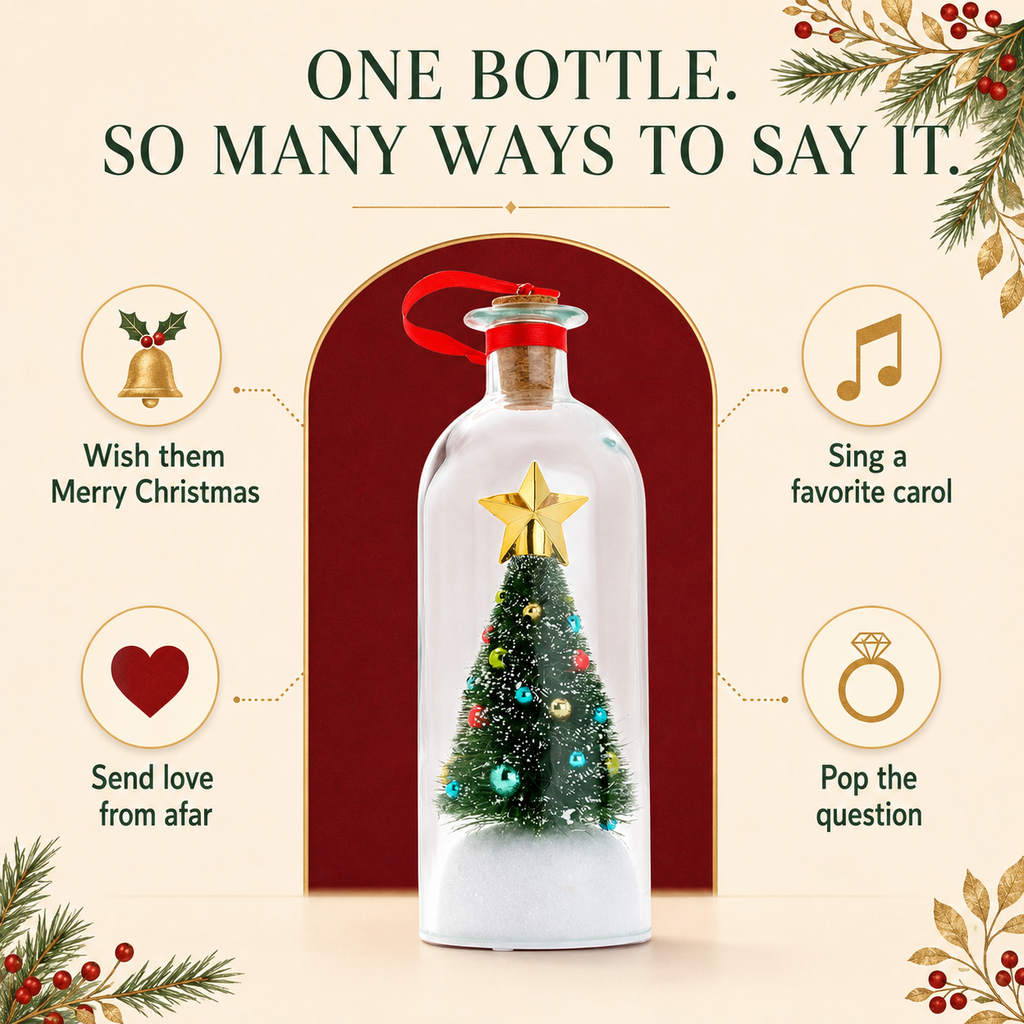Cherish bond™ Record-a-Message Christmas Tree