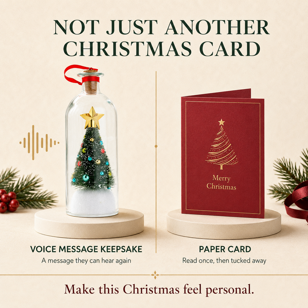 Cherish bond™ Record-a-Message Christmas Tree