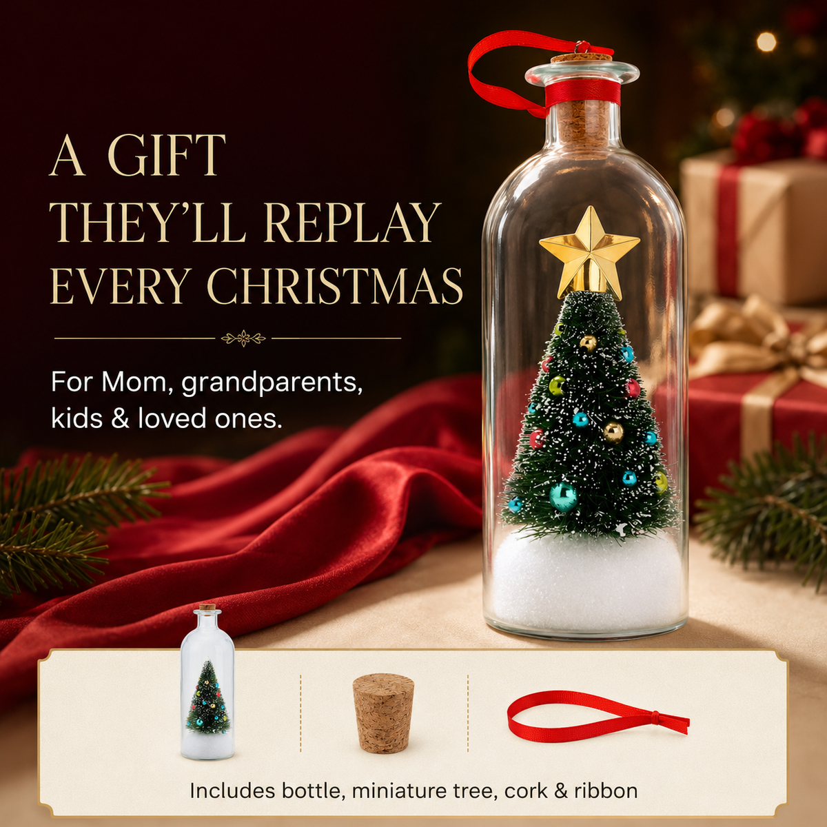 Cherish bond™ Record-a-Message Christmas Tree