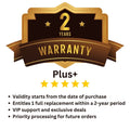 2-Year Warranty Plus+
