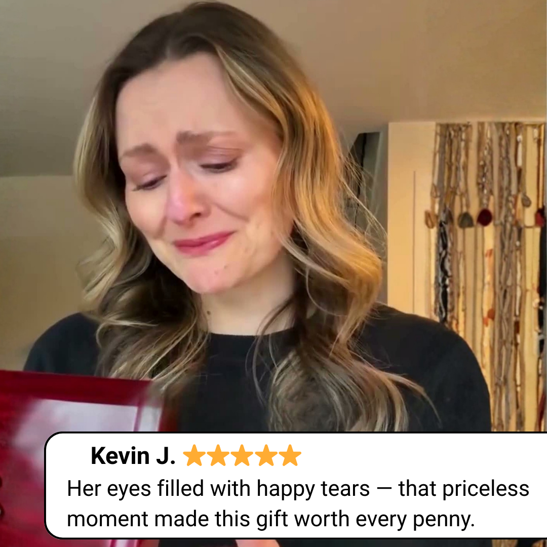 To My Mom - I Love You Heart Necklace