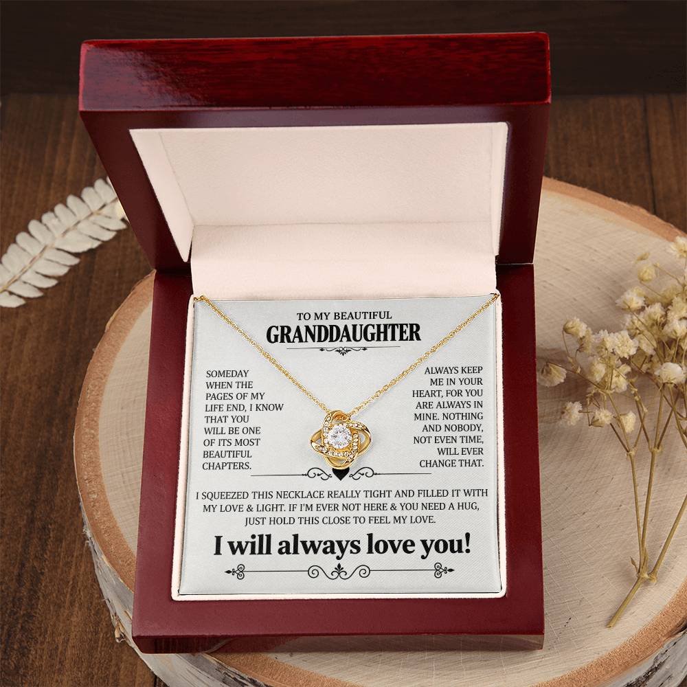To My Granddaughter Gift From Grandpa, "Always keep me in your heart"