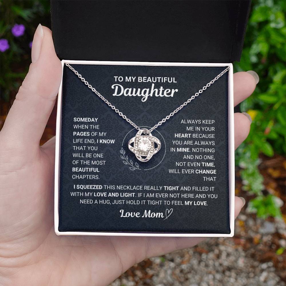 My Beautiful Daughter " Always Keep Me in Your Heart " Love Mom