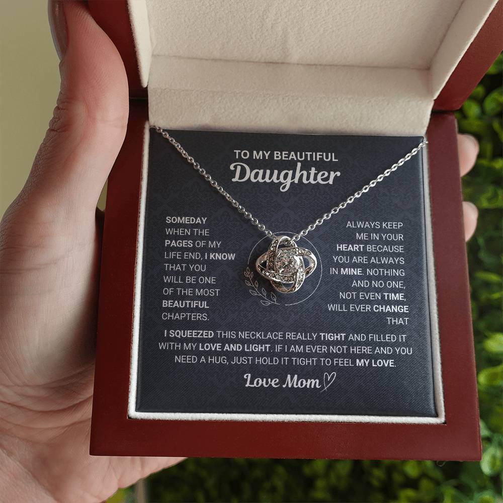 My Beautiful Daughter " Always Keep Me in Your Heart " Love Mom