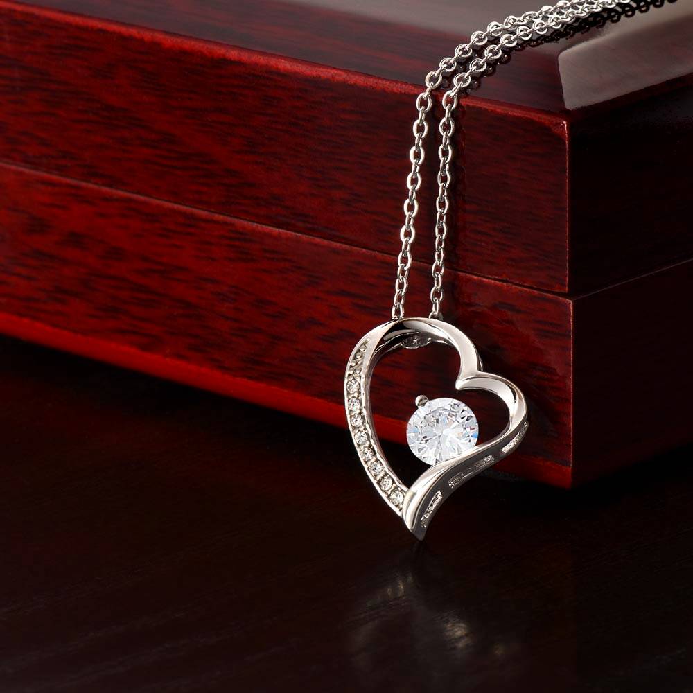 Daughter Gift From Mom, "Beautiful Chapters" Love Mom Necklace