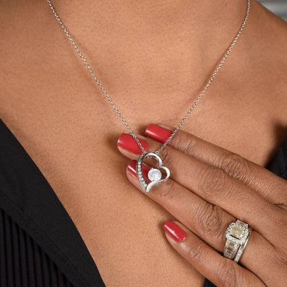 Daughter Gift From Mom, "Beautiful Chapters" Love Mom Necklace