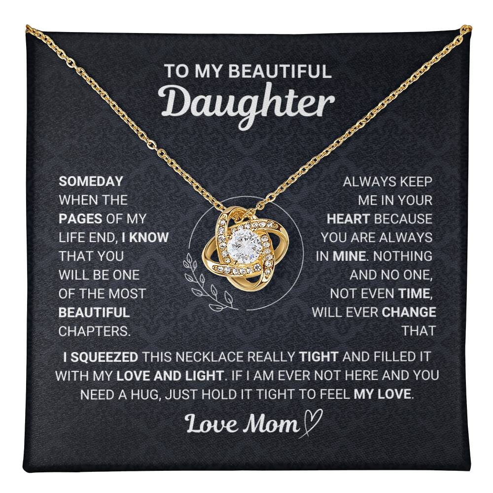 My Beautiful Daughter " Always Keep Me in Your Heart " Love Mom