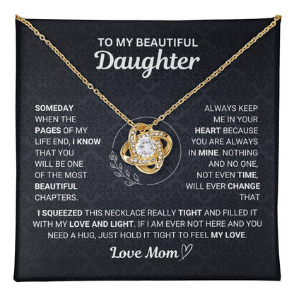 My Beautiful Daughter " Always Keep Me in Your Heart " Love Mom