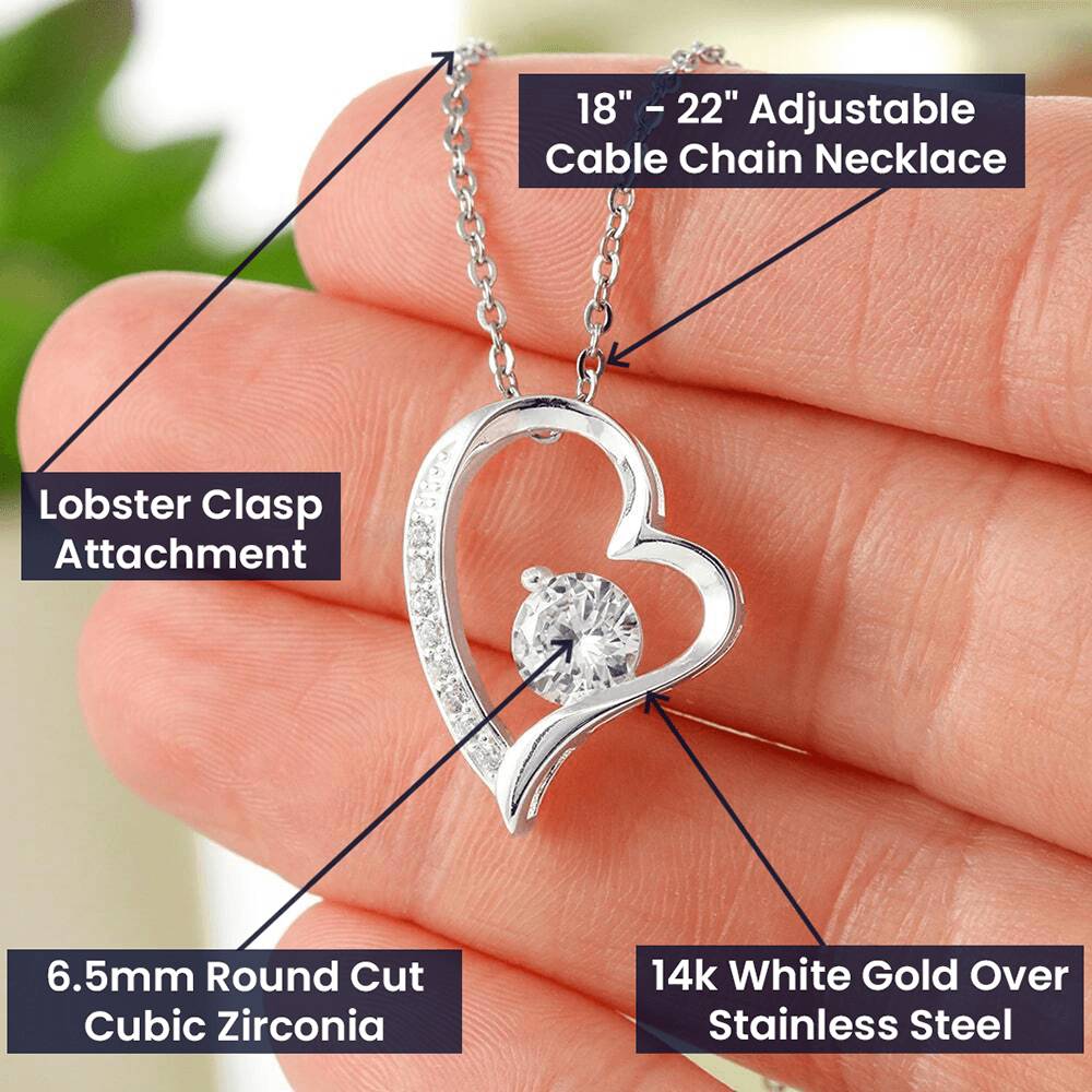 To My Daughter – Loved More Than You Know Necklace
