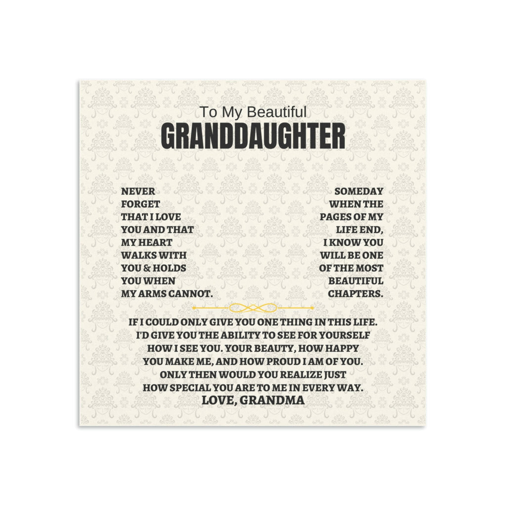 To My Granddaughter - Beautiful Gift Set - SS170V4