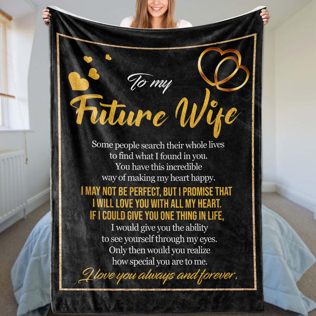 To My Future Wife - Super Comfy Blanket - SS73