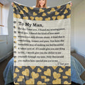 To My Man - Super Comfy Blanket - SS57