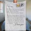 To My Man - Super Comfy Blanket - SS58