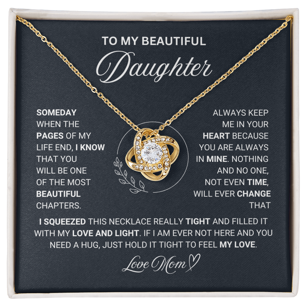 My Beautiful Daughter " Always Keep Me in Your Heart " Love Mom