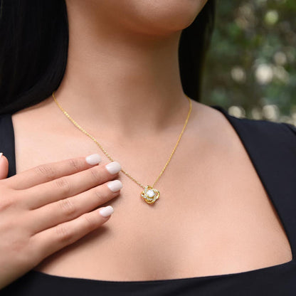 Wife Love Knot Necklace Gift From Husband With Message Card