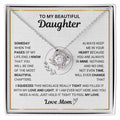 To My Beautiful Daughter " Always Keep Me in Your Heart " Love Mom