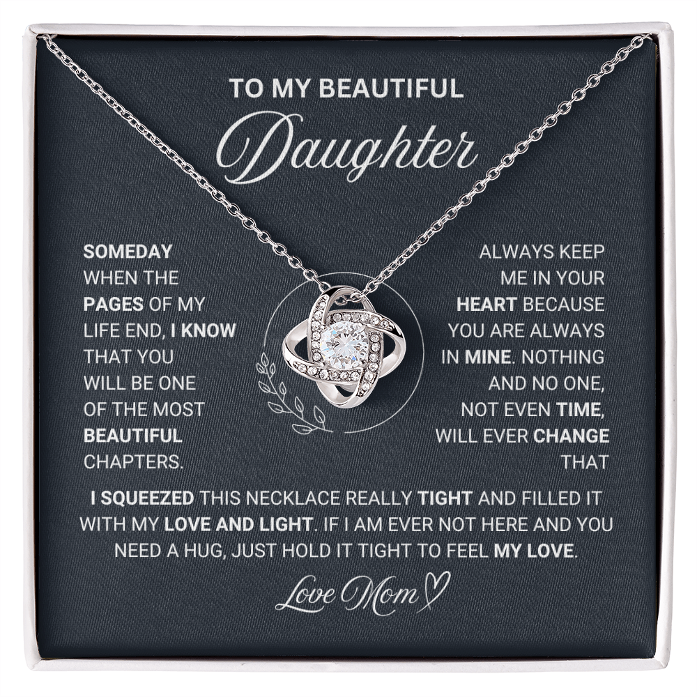 My Beautiful Daughter " Always Keep Me in Your Heart " Love Mom
