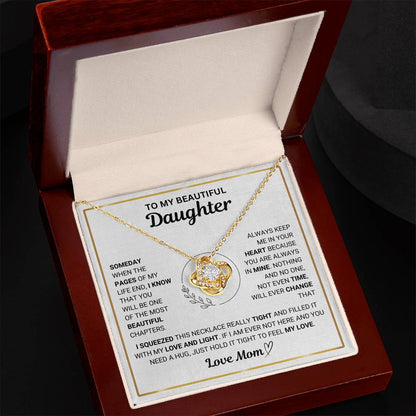 To My Beautiful Daughter " Always Keep Me in Your Heart " Love Mom