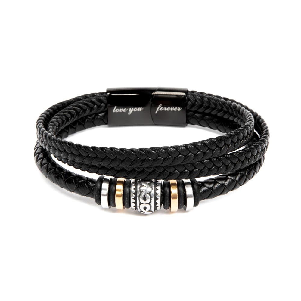 To My Son Forever Love Bracelet