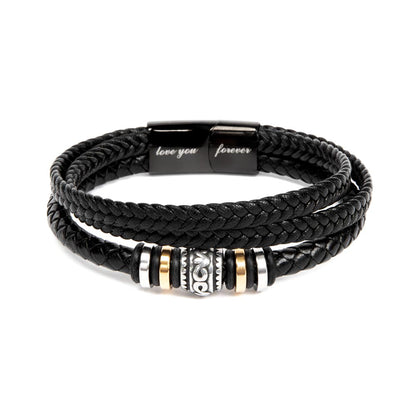 To My Son Forever Love Bracelet