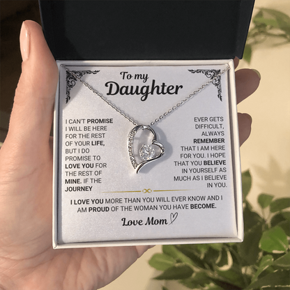 To My Daughter "I Am Hear For You" Love Mom