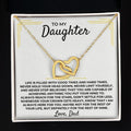 [ALMOST SOLD OUT] To My Daughter - Love Dad - Beautiful Gift Set - SS372D