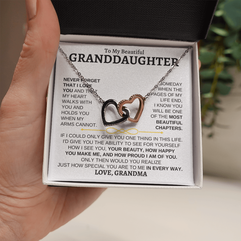 [ALMOST SOLD OUT] To My Granddaughter - Love Grandma - Beautiful Gift Set - SS170