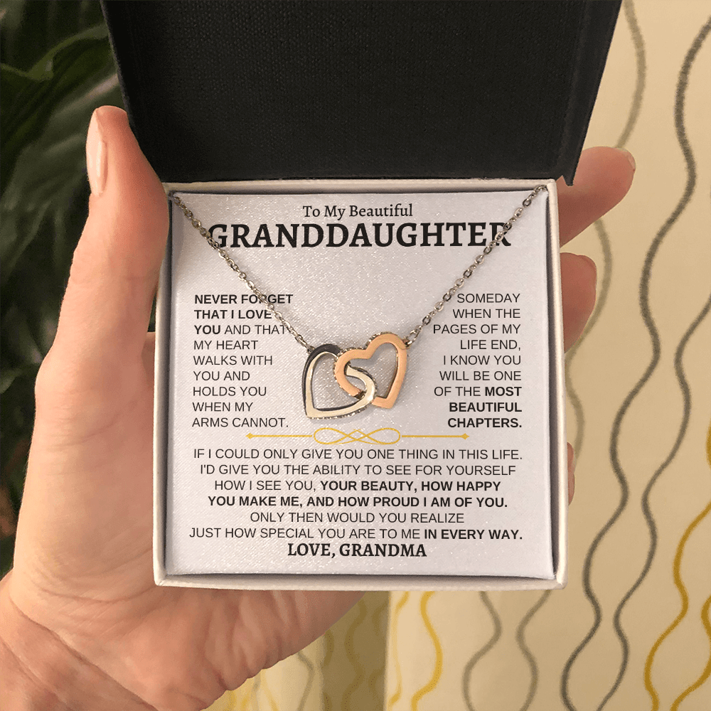 [ALMOST SOLD OUT] To My Granddaughter - Love Grandma - Beautiful Gift Set - SS170