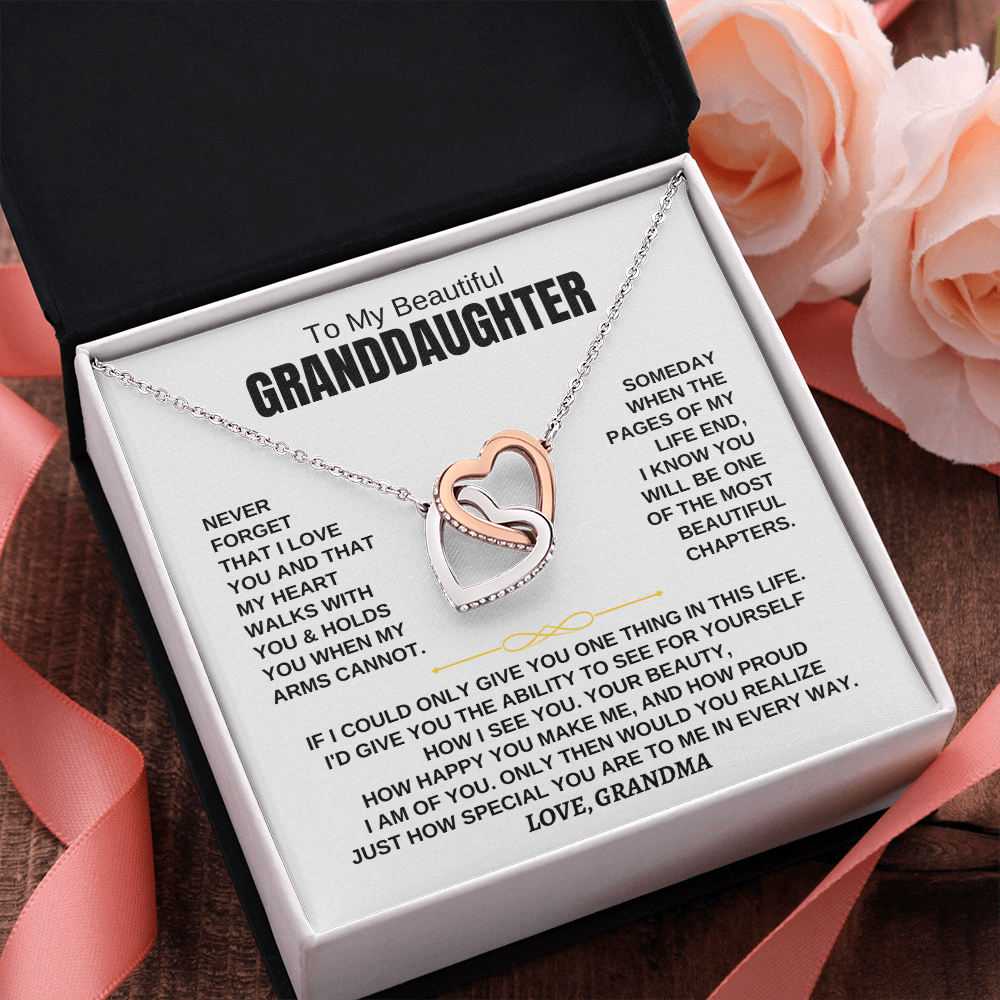 [ALMOST SOLD OUT] To My Granddaughter - Love Grandma - Beautiful Gift Set - SS170V3