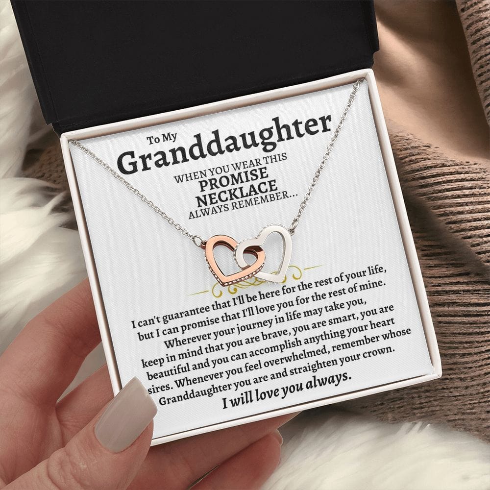 [ALMOST SOLD OUT] To My Granddaughter -Personalized  A Promise Gift Set - SS90V2