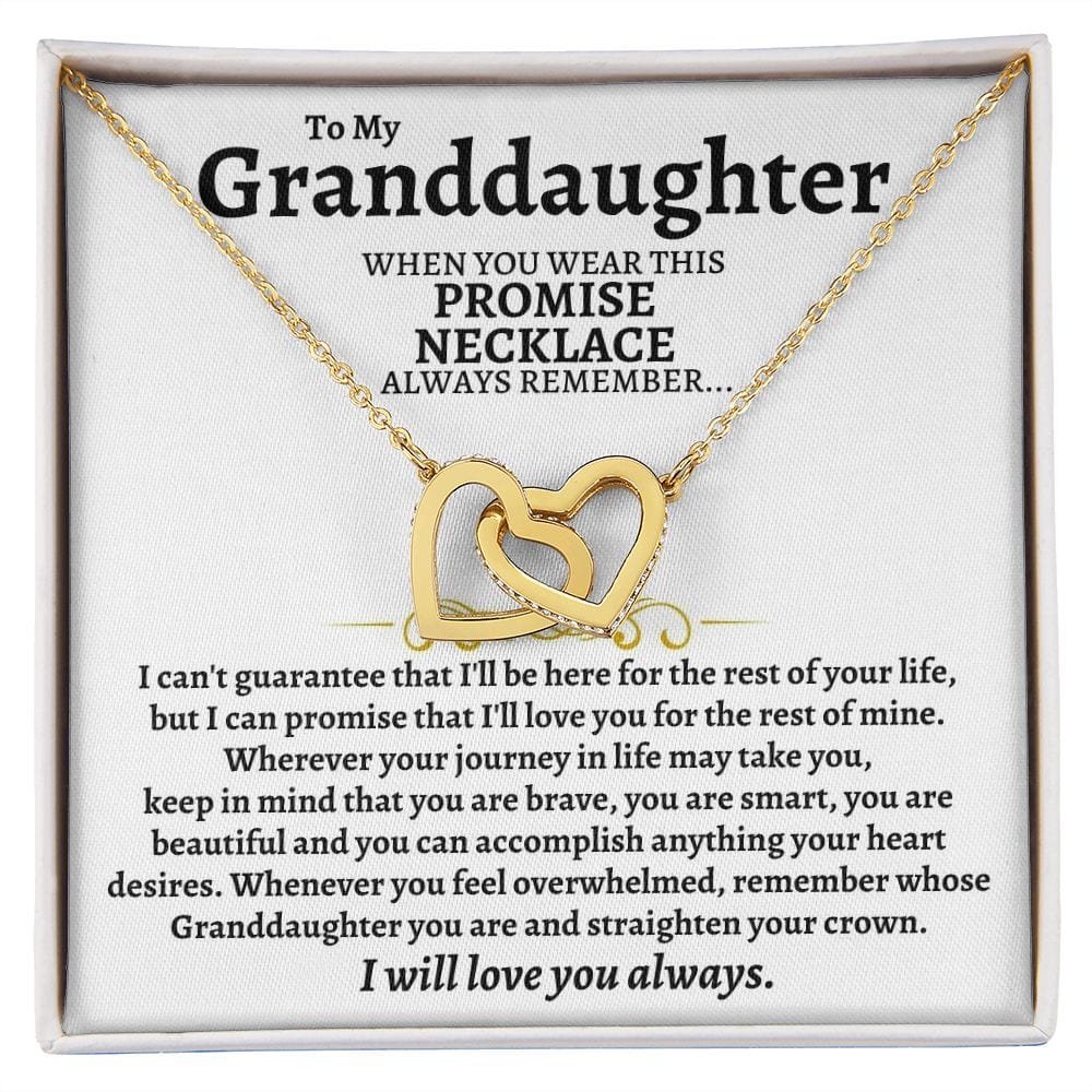 [ALMOST SOLD OUT] To My Granddaughter -Personalized  A Promise Gift Set - SS90V2
