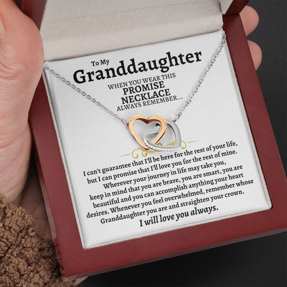 [ALMOST SOLD OUT] To My Granddaughter -Personalized  A Promise Gift Set - SS90V2