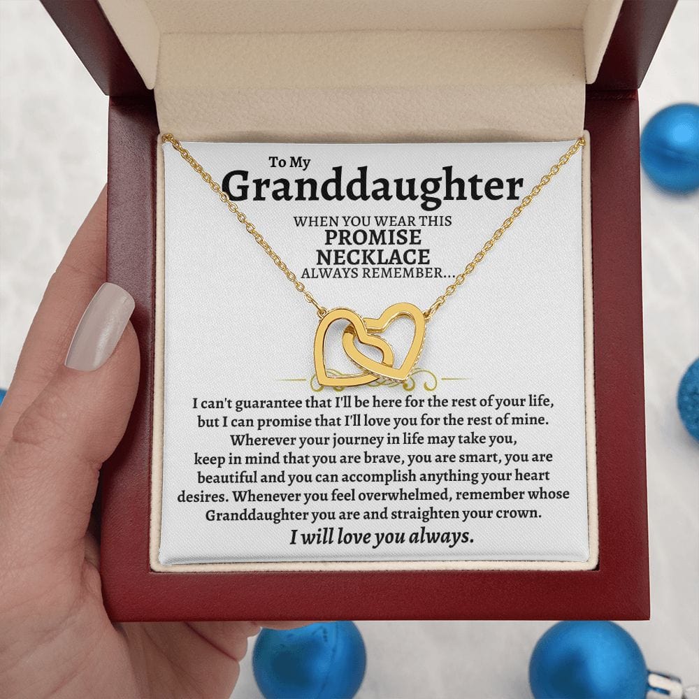 [ALMOST SOLD OUT] To My Granddaughter -Personalized  A Promise Gift Set - SS90V2