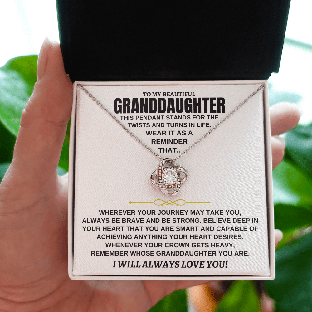(ALMOST SOLD OUT) To My Granddaughter - Twists & Turns Beautiful Gift Set - SS109V4