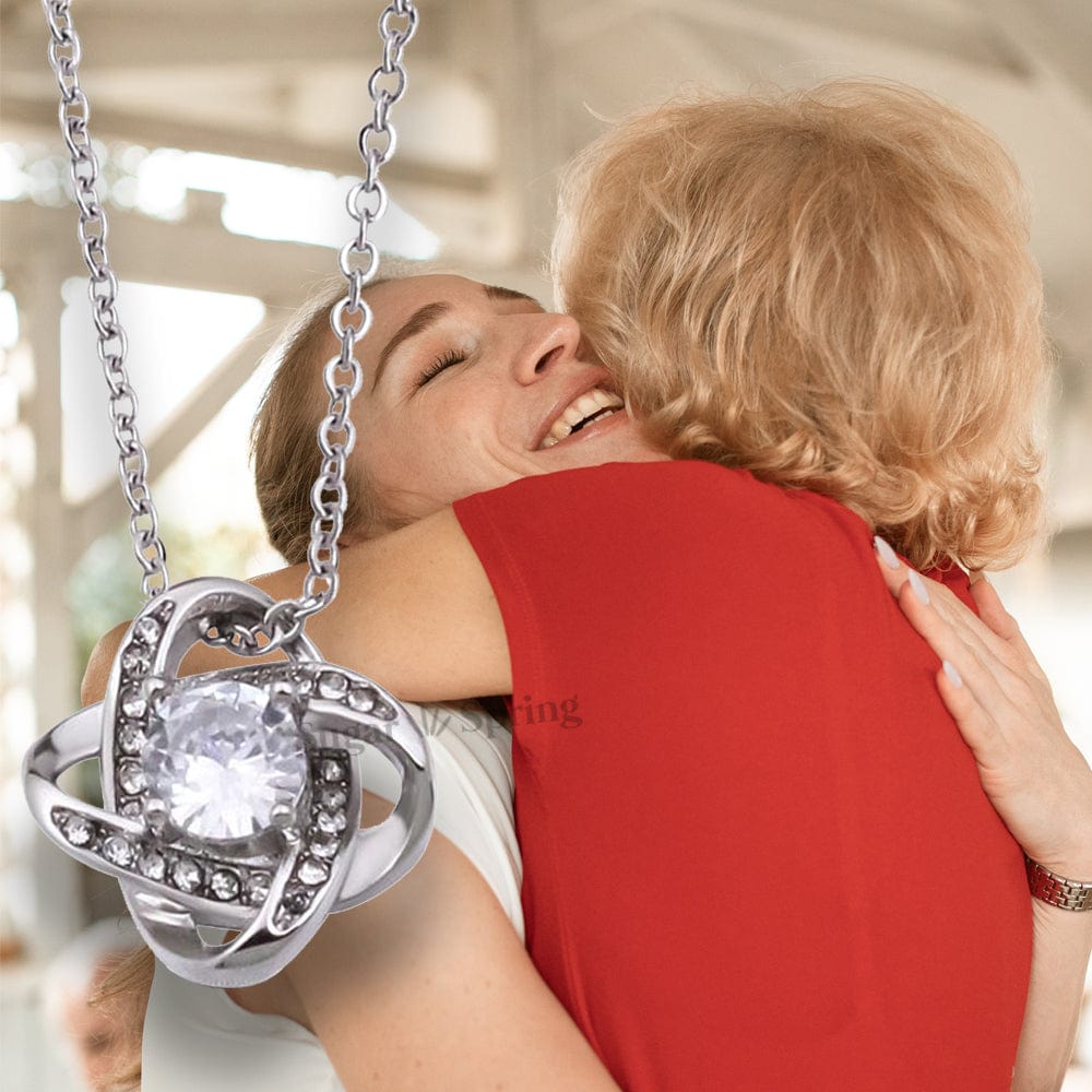 Beautiful Granddaughter - Personalized Love Knot Gift Set - SS117LK3P