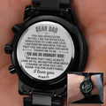 Dear Dad - Engraved Chronograph Watch - SS507