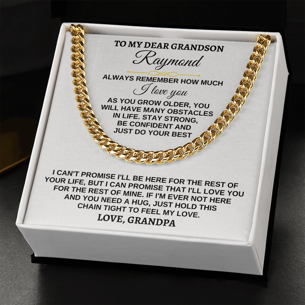 For Grandson - Personalized Special Gift Set - SS258P