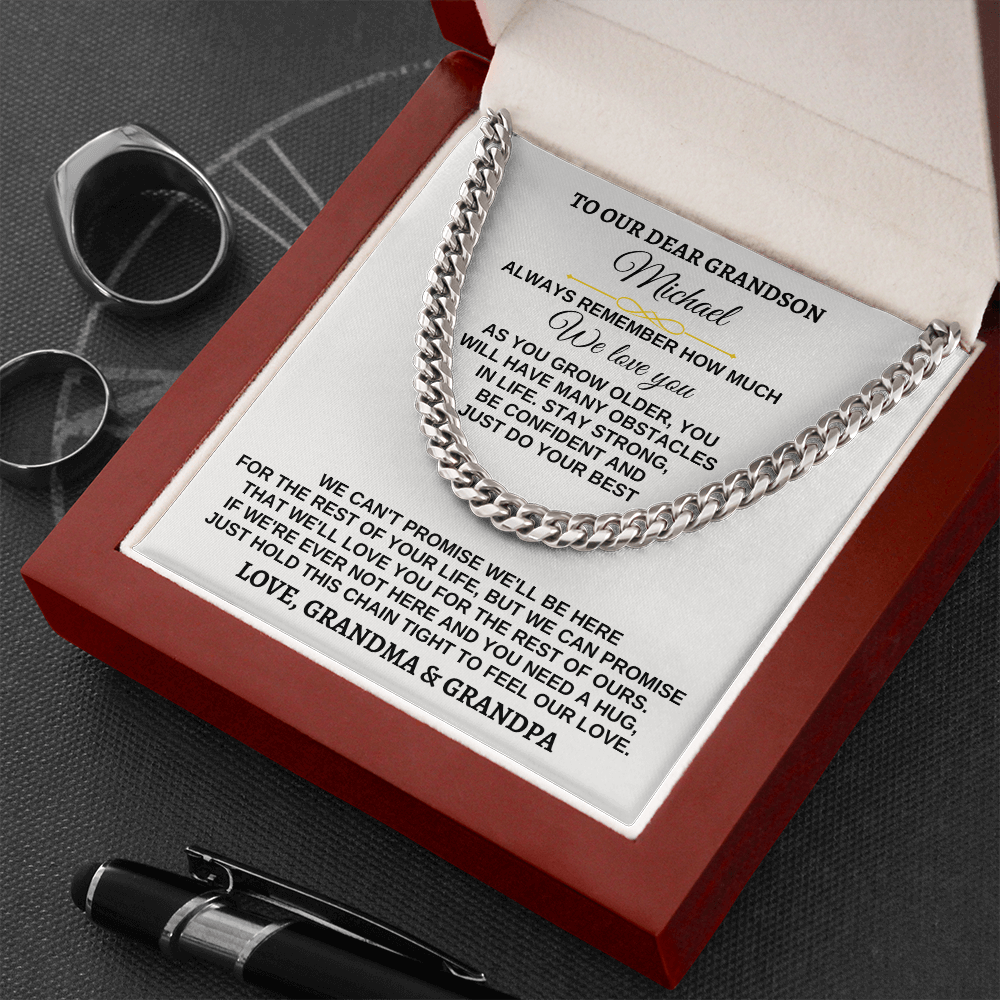 For Grandson - Personalized Special Gift Set - SS258P