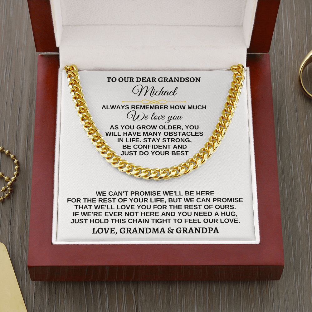 For Grandson - Personalized Special Gift Set - SS258P