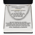 For Grandson - Personalized Special Gift Set - SS258P