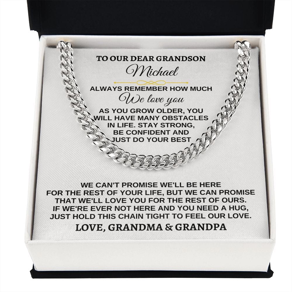 For Grandson - Personalized Special Gift Set - SS258P