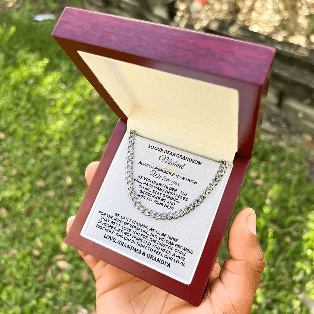 For Grandson - Personalized Special Gift Set - SS258P