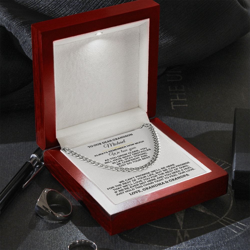 For Grandson - Personalized Special Gift Set - SS258P