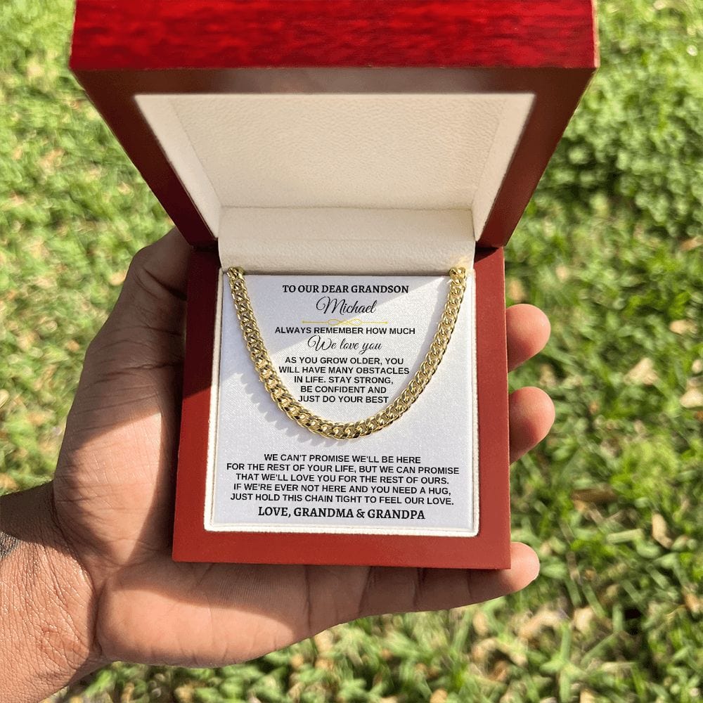 For Grandson - Personalized Special Gift Set - SS258P