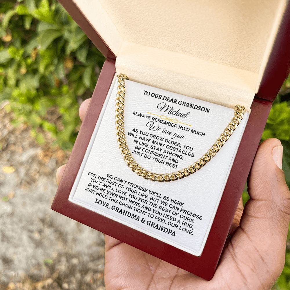 For Grandson - Personalized Special Gift Set - SS258P