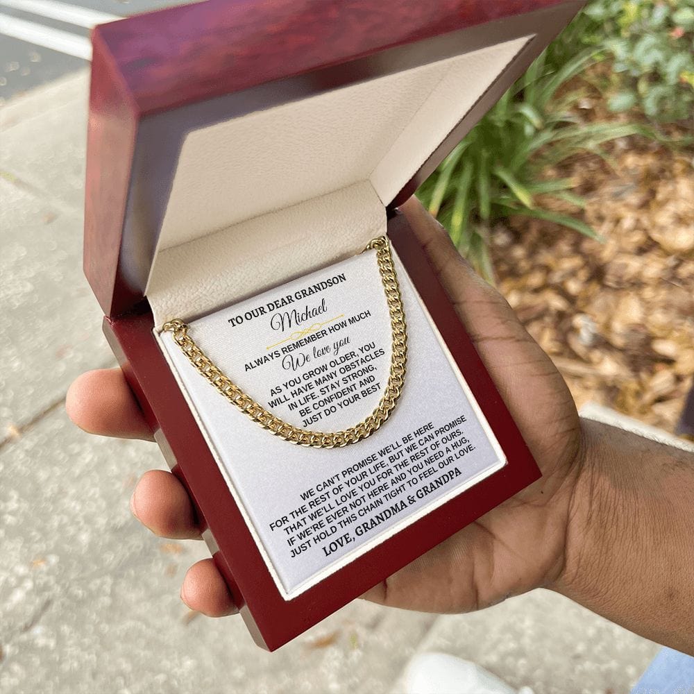 For Grandson - Personalized Special Gift Set - SS258P
