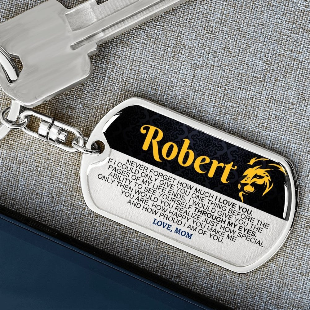Grandson | Son | Nephew | How Proud I Am Of You | Personalized Keychain - SS283