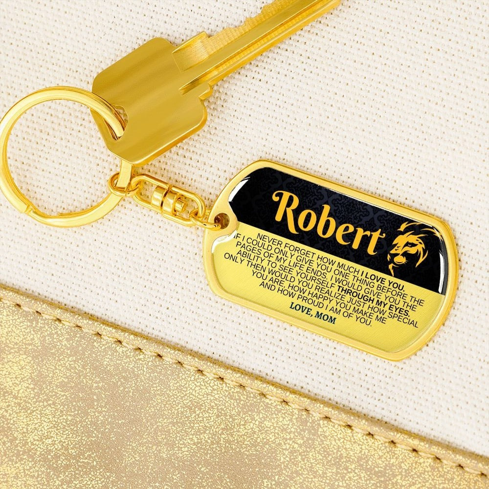 Grandson | Son | Nephew | How Proud I Am Of You | Personalized Keychain - SS283